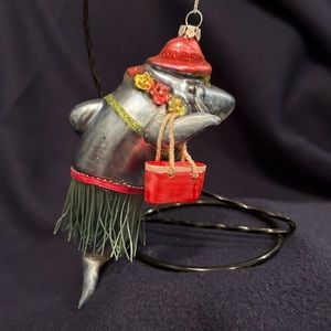 Glass Beach Ready Dolphin Ornament